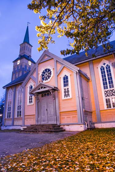 Tromso Cathedral Norway Europe #2 thumb