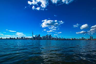 Blue landscape Toronto Canada thumb