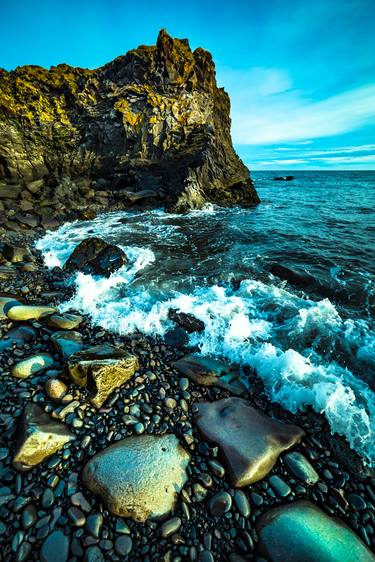 Icelandic seascape Europe thumb