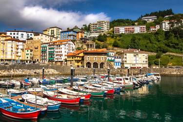 Mutriku fishing village Basque country Europe thumb
