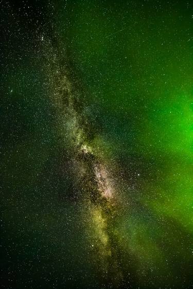 Milky Way Northern Lights sky # 1 thumb