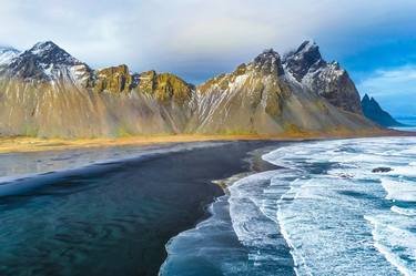 Vestrahorn Mountain Iceland thumb