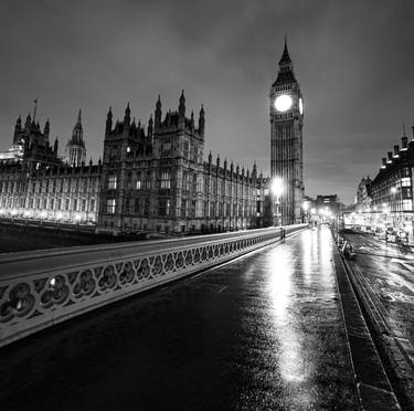London at night Big Ben # 1 thumb