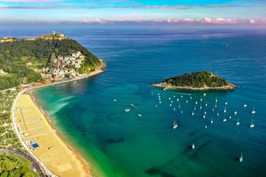 Aerial view Donostia San Sebastian # 30 thumb