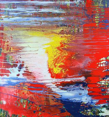 Original Abstract Paintings by Anastasia Racovcena