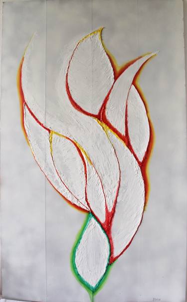 Original Abstract Installation by Matia Pugliesi