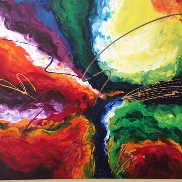 Original Abstract Paintings by Ratna C