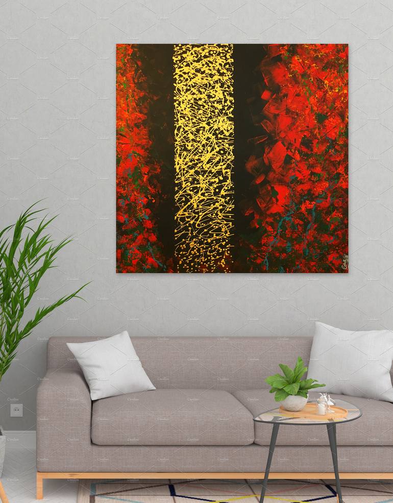 Original Abstract Painting by Ratna C