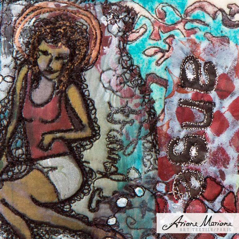 Original Figurative Women Collage by Ariane Mariane