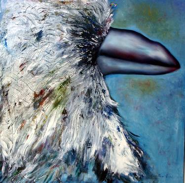 Original Abstract Expressionism Animal Paintings by Sevgi Cagal