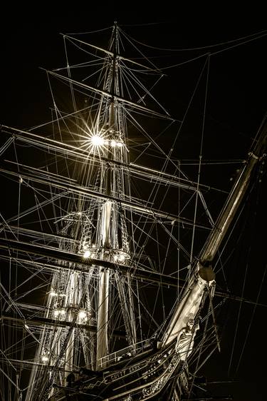 Old Clipper's Dream (Cutty Sark) - limited edition, signed giclee print (3 of 23) thumb