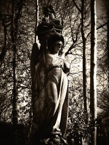 Highgate Cemetery II - limited edition, signed giclee print (1 of 23) thumb