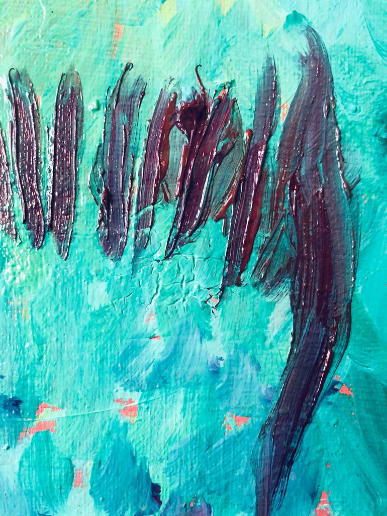 Original Abstract Animal Painting by Agata Leocata