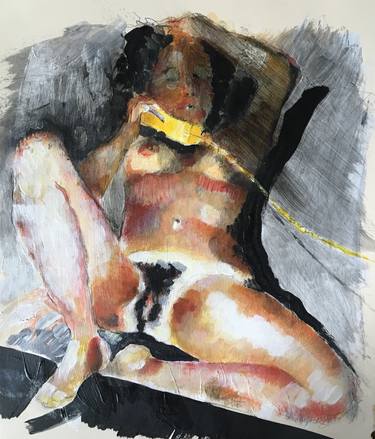 Original Expressionism Body Paintings by EKR Schlegel
