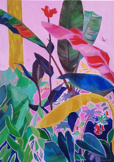 Original Contemporary Botanic Painting by Sara Kern Gacesa