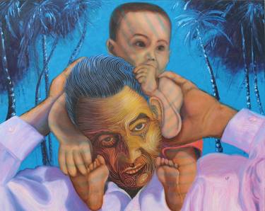 Print of Expressionism Family Paintings by Raul Rubio