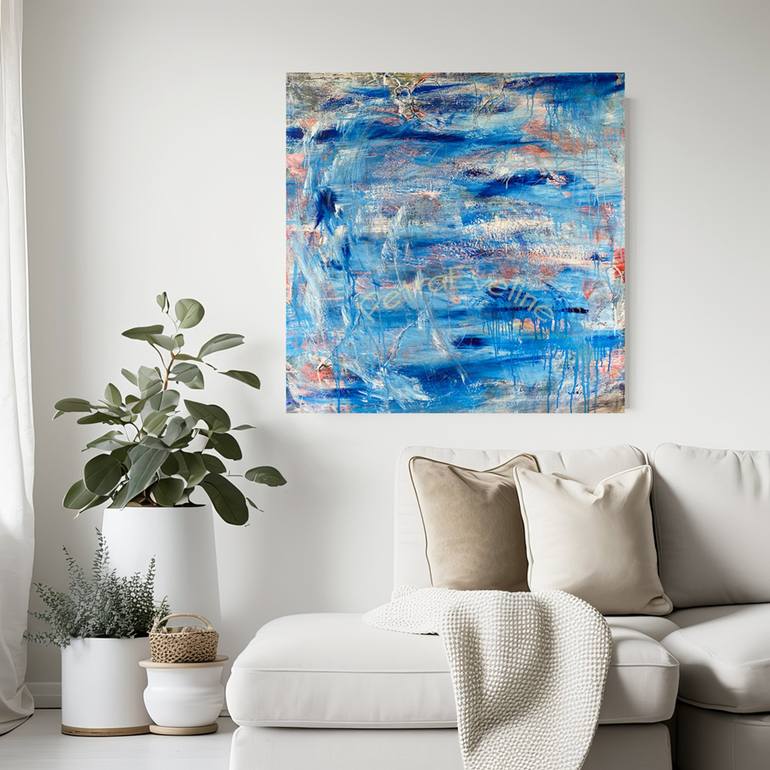 Original Abstract Painting by petra dahmen
