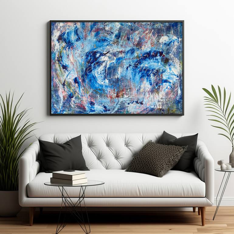 Original Contemporary Abstract Painting by petra dahmen