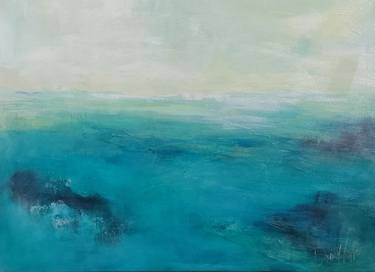 Original Abstract Seascape Paintings by Dorina Hoffer