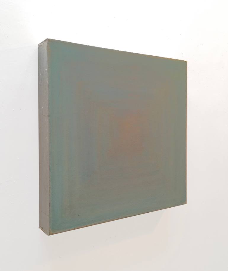 Original Minimalism Abstract Painting by Krystyna Borkowska