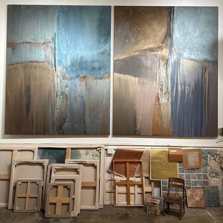 Original Abstract Painting by El Lovaas