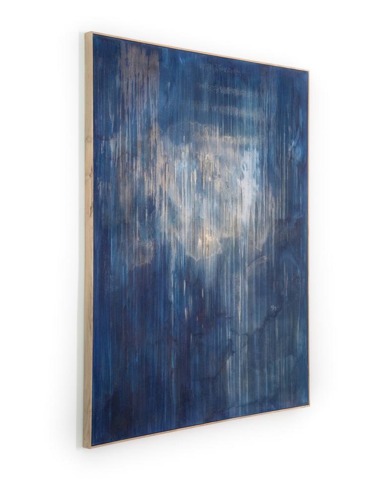 Blue Veil Painting by El Lovaas | Saatchi Art