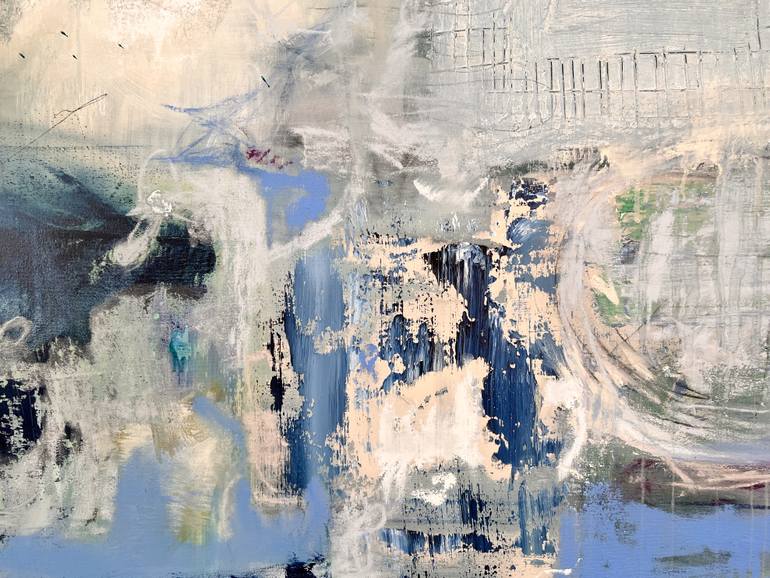 Original Abstract Expressionism Abstract Painting by El Lovaas