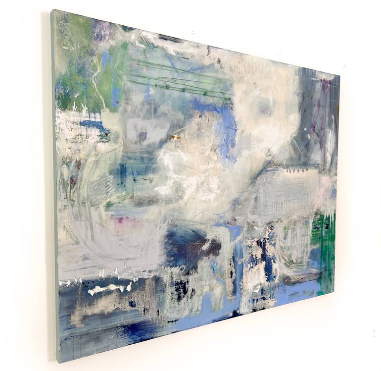 Original Abstract Expressionism Abstract Painting by El Lovaas