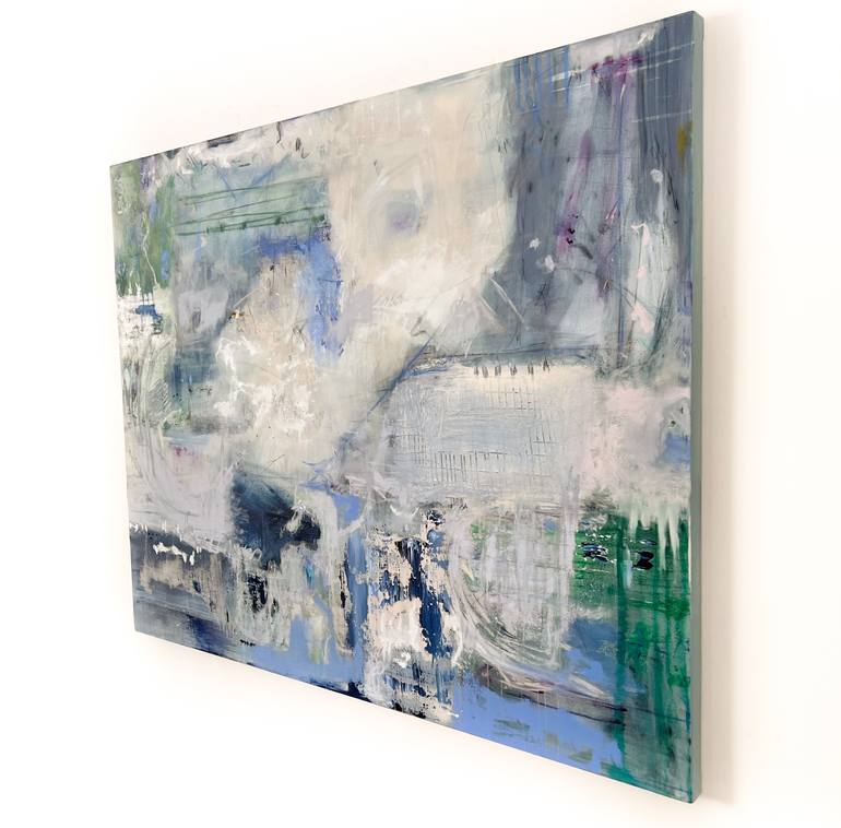 Original Abstract Expressionism Abstract Painting by El Lovaas