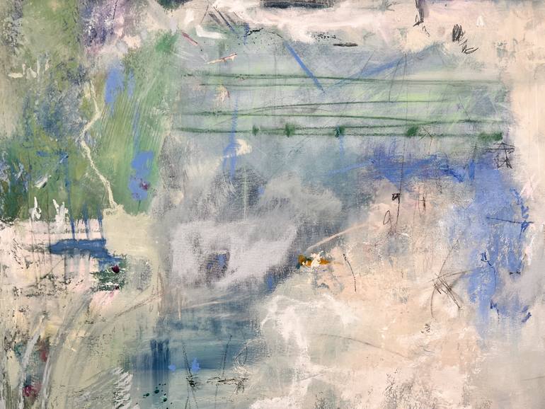 Original Abstract Expressionism Abstract Painting by El Lovaas