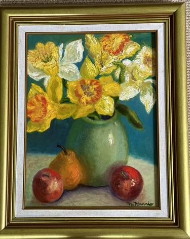 Original Still Life Paintings by Marie T Harris