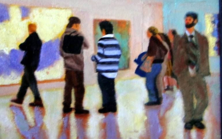 Original Figurative People Painting by Marie T Harris