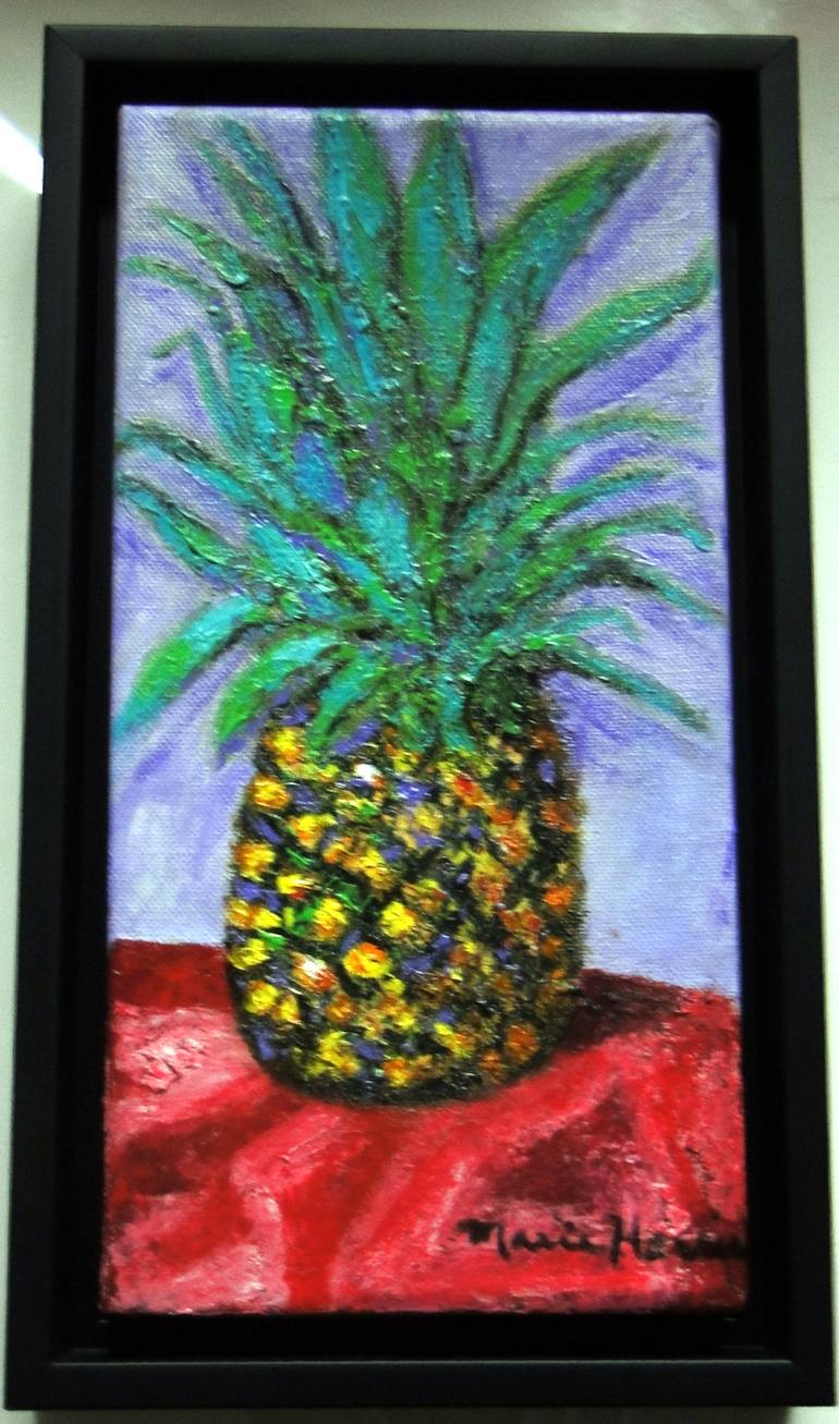 Original Expressionism Food Painting by Marie T Harris