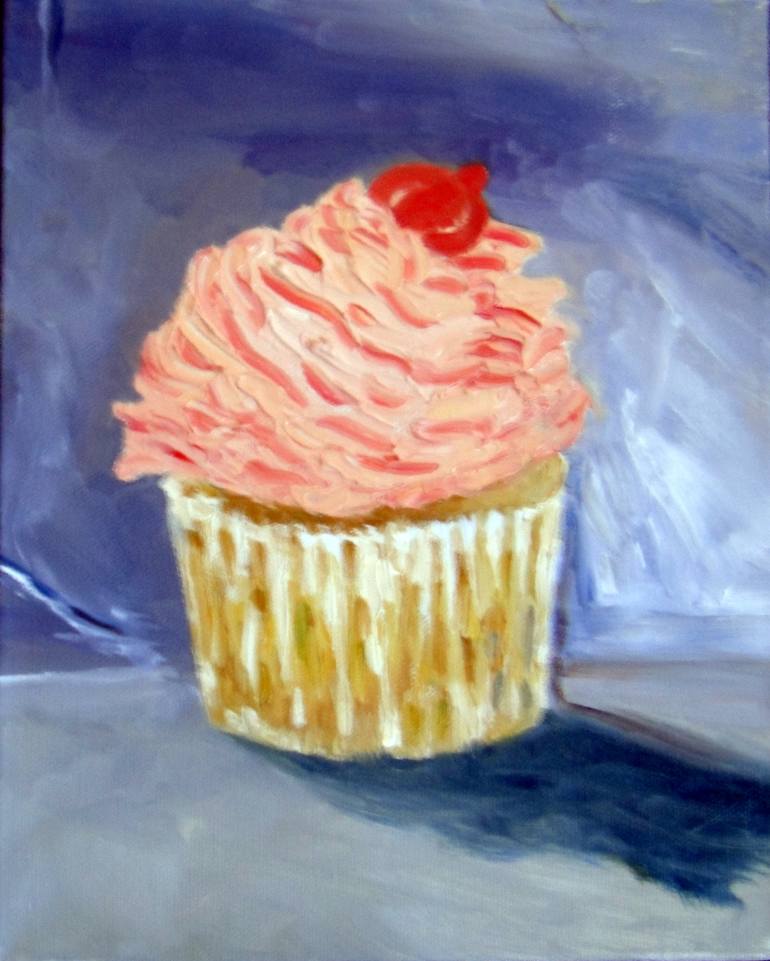 Original Expressionism Food Painting by Marie T Harris