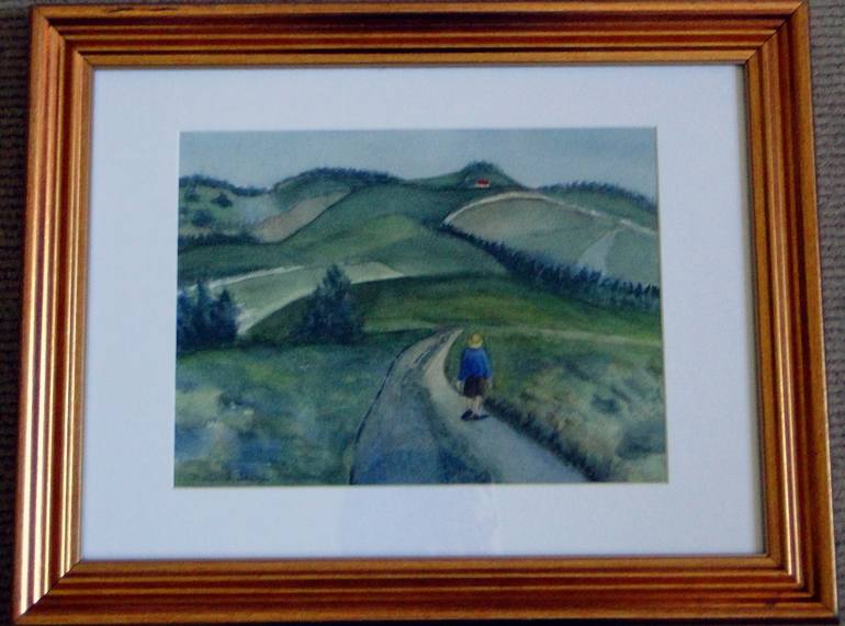 Original Realism Landscape Painting by Marie T Harris