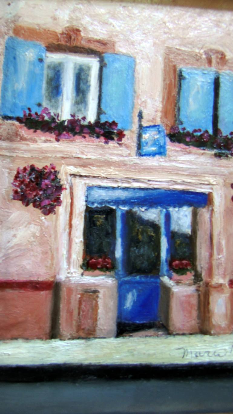 Original Impressionism Cities Painting by Marie T Harris