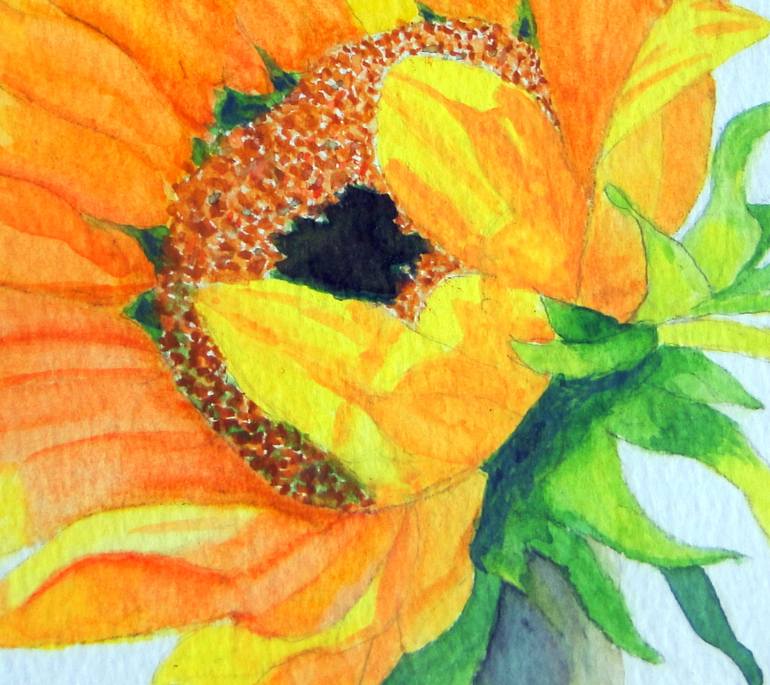 Original Realism Floral Painting by Marie T Harris