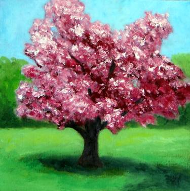 Original Impressionism Tree Paintings by Marie T Harris