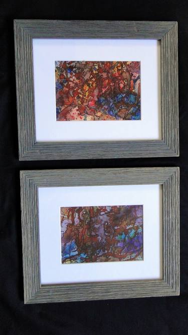 Original Abstract Paintings by Marie T Harris