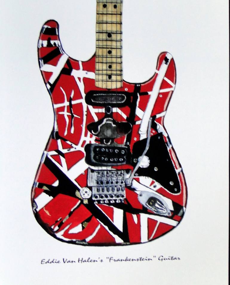 Frankenstein guitar deals eddie van halen