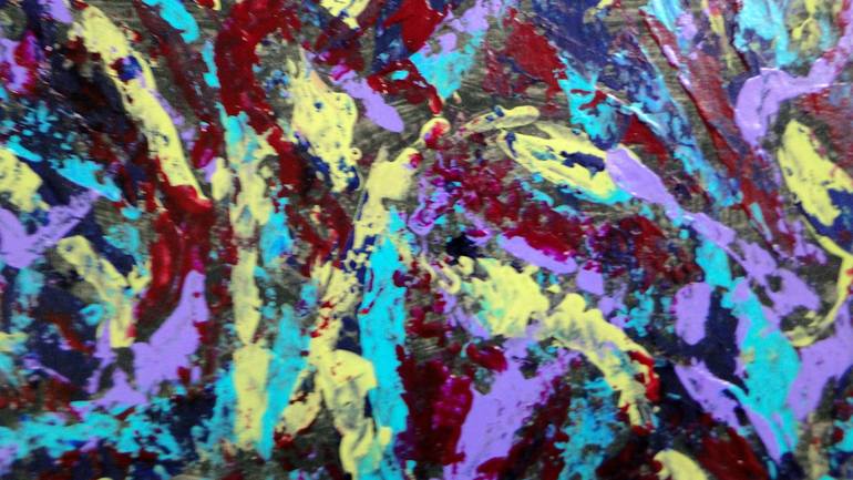 Original Abstract Painting by Marie T Harris