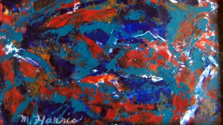 Original Abstract Painting by Marie T Harris