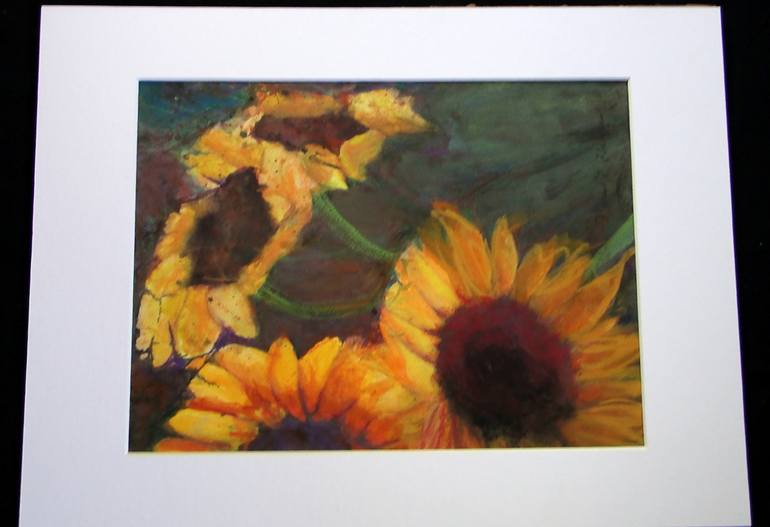 Original Impressionism Floral Painting by Marie T Harris