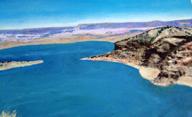 Original Impressionism Landscape Painting by Marie T Harris