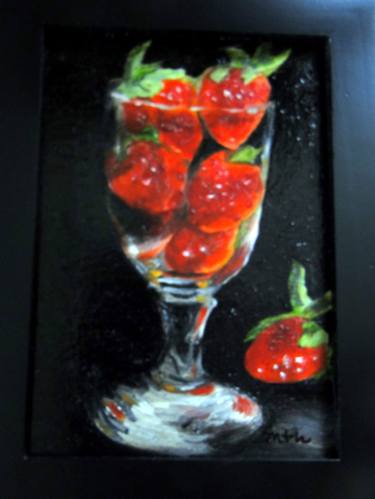 Original Impressionism Food Paintings by Marie T Harris