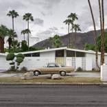 Gold Mercedes, Palm Springs by Matthew Portch