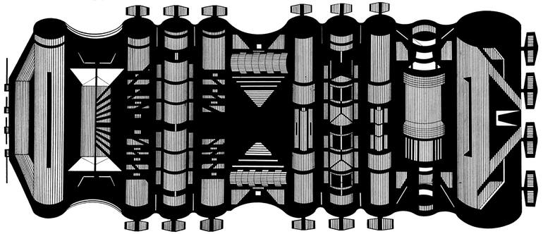 Original Conceptual Abstract Drawing by Bohdana Patsiuk