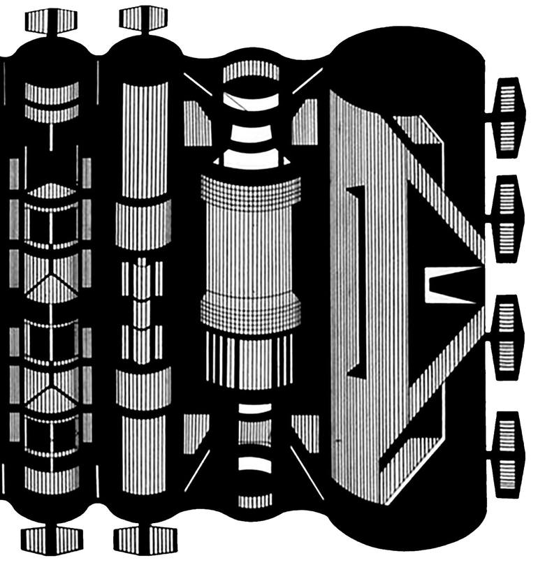 Original Conceptual Abstract Drawing by Bohdana Patsiuk