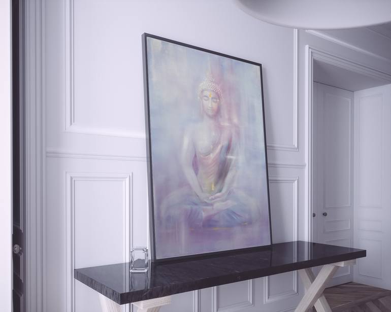 Original Portraiture Religion Painting by Hong Yin Chua