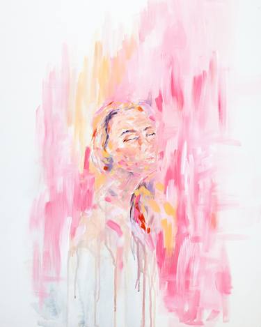 Print of Abstract Expressionism Portrait Paintings by Yin Chua